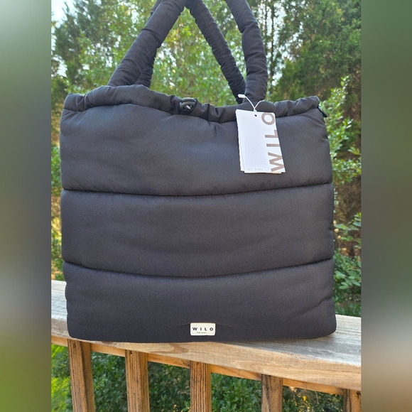 New Wilo Black Unisex Bag